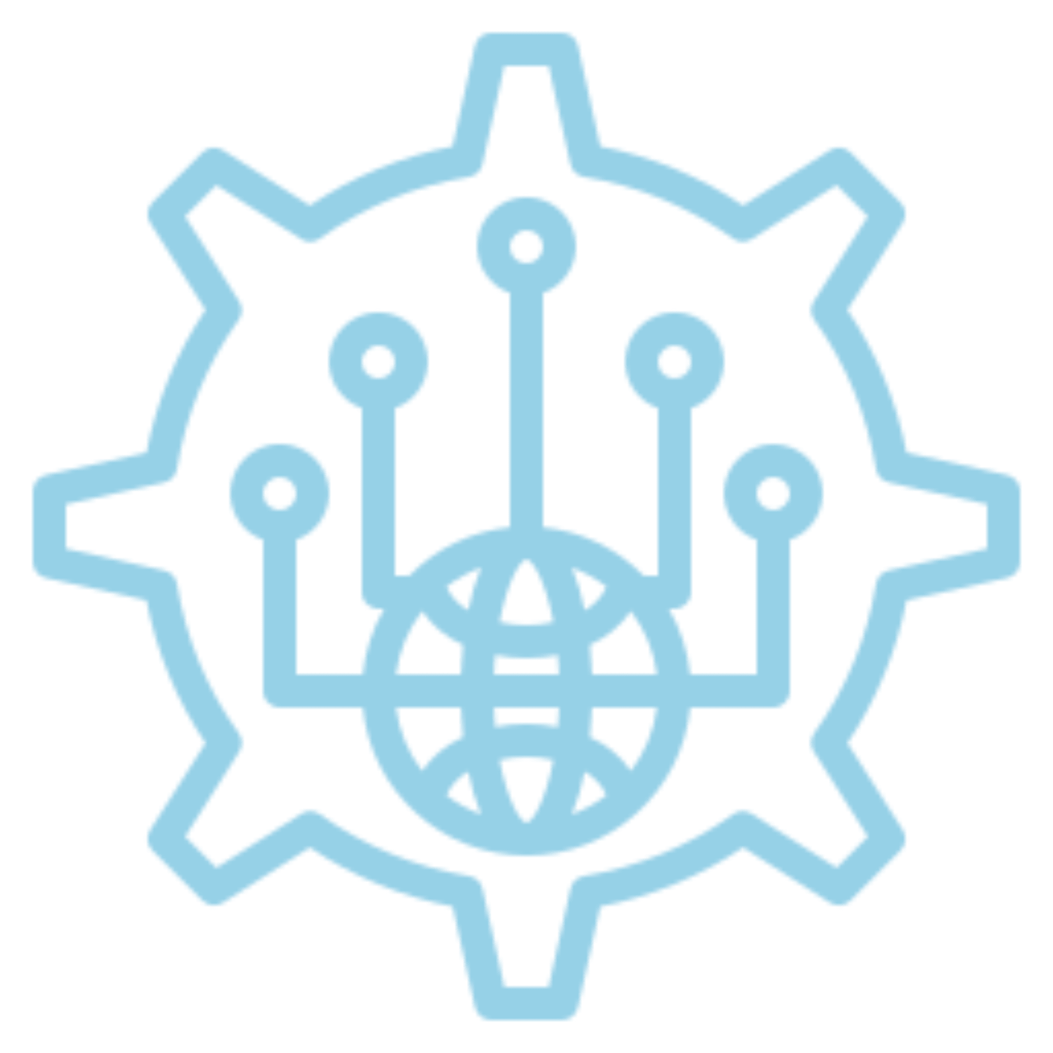 Gear with circuit and globe design.